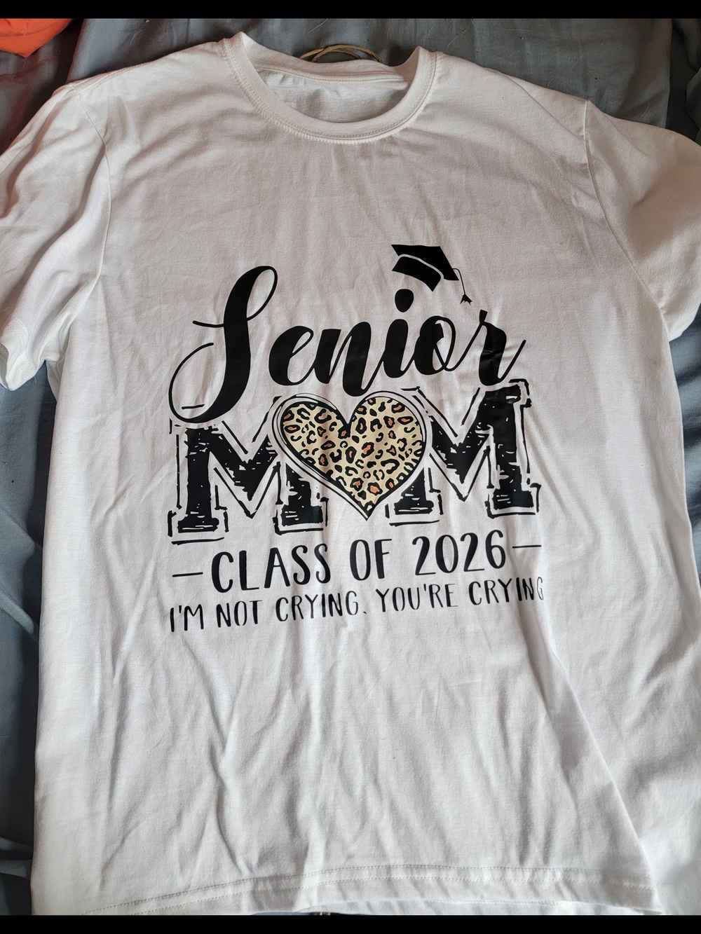 Ladies. Senior Mom T Shirt